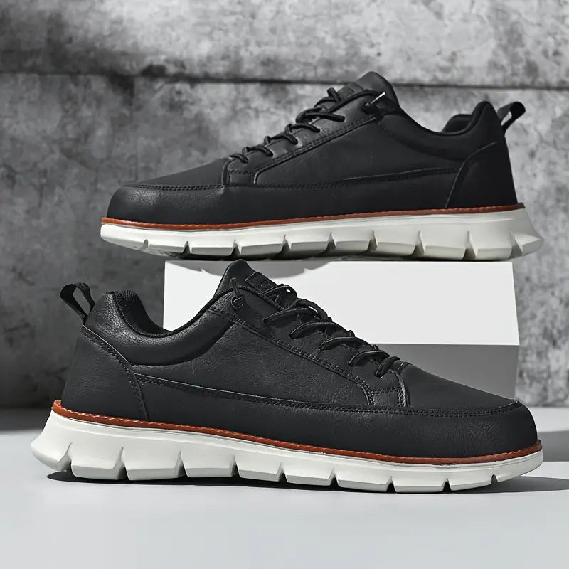 Curtis - Ultimate Comfort Leather Sneakers