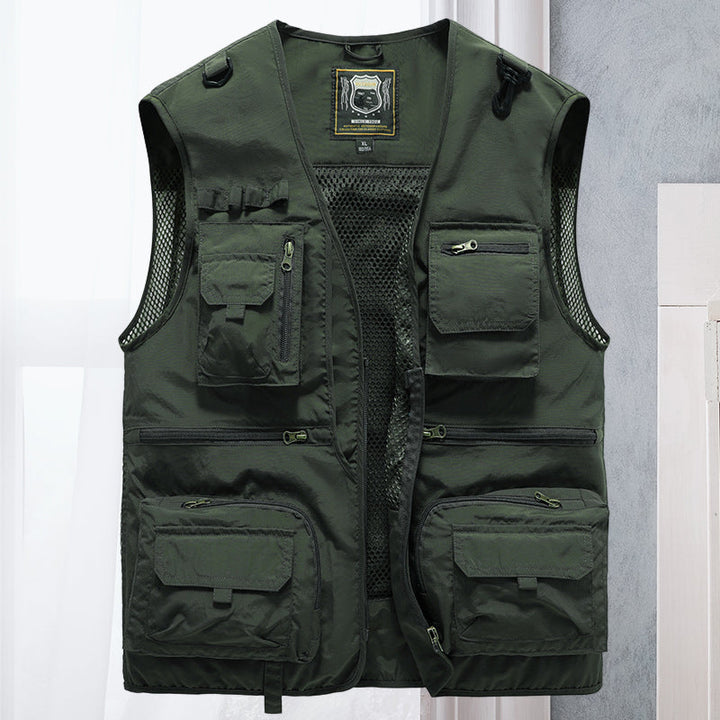 Simón - Summer Vest with Multiple Pockets