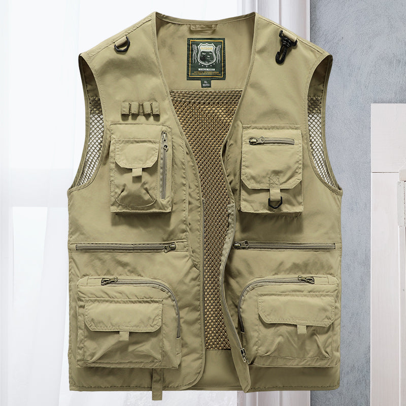 Simón - Summer Vest with Multiple Pockets