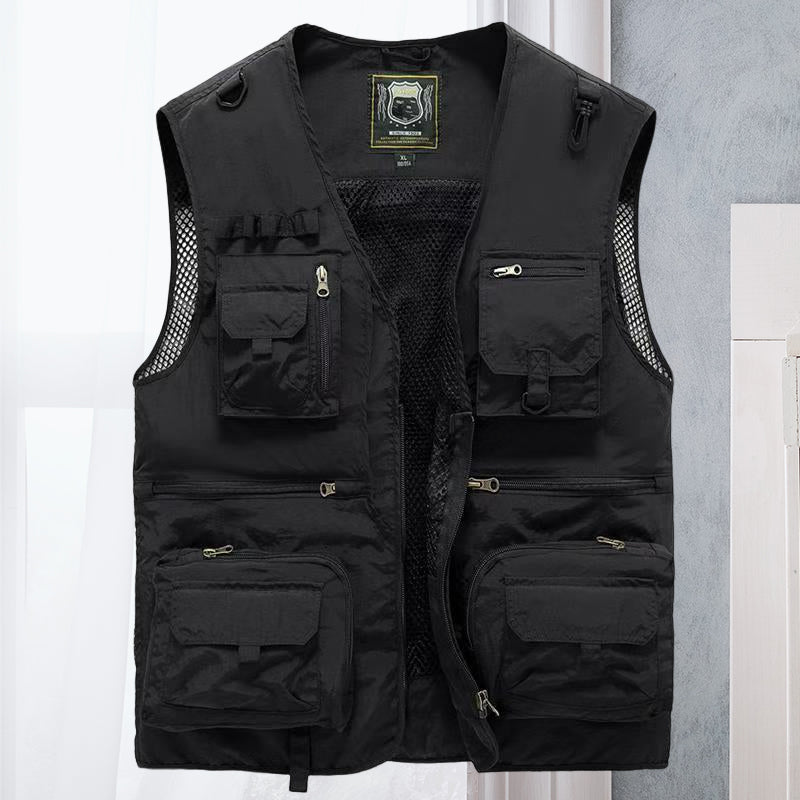 Simón - Summer Vest with Multiple Pockets