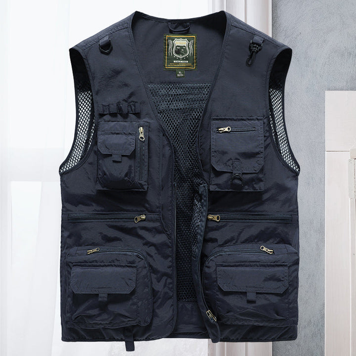 Simón - Summer Vest with Multiple Pockets