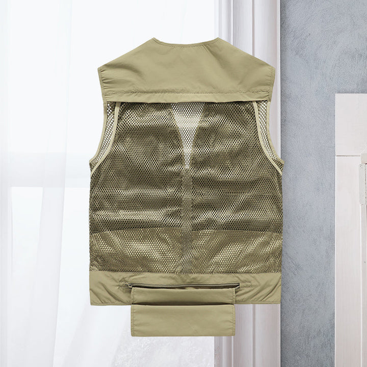 Simón - Summer Vest with Multiple Pockets