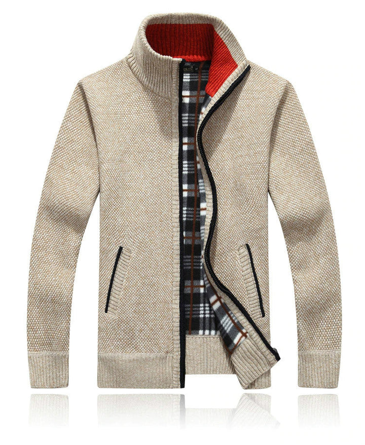 Daniel - Cardigan With Zipper