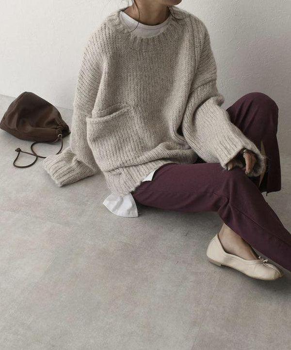 Betsy - Pocket Oversized Sweater