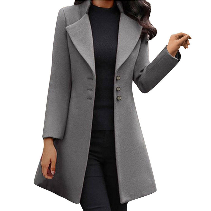 Greta - Elegant Wool Coat Dress