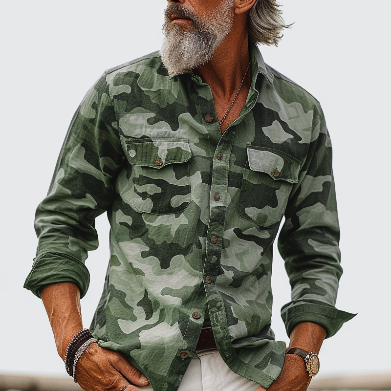 Peter - Military Design Shirt