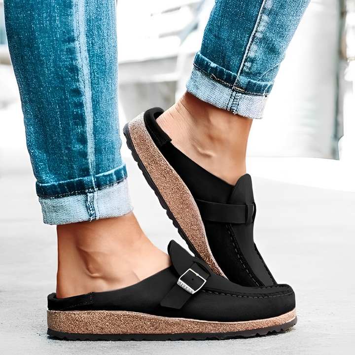 ALANA | MOCCASIN SANDALS