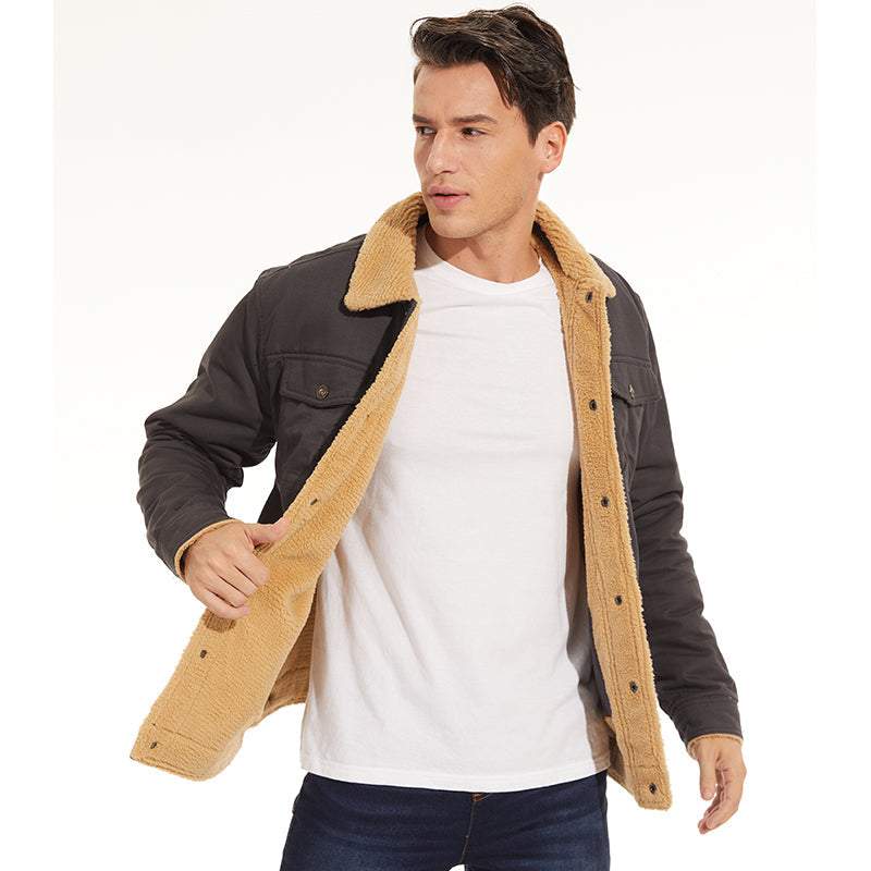 Randy - Bomber Jacket With Wool Lining