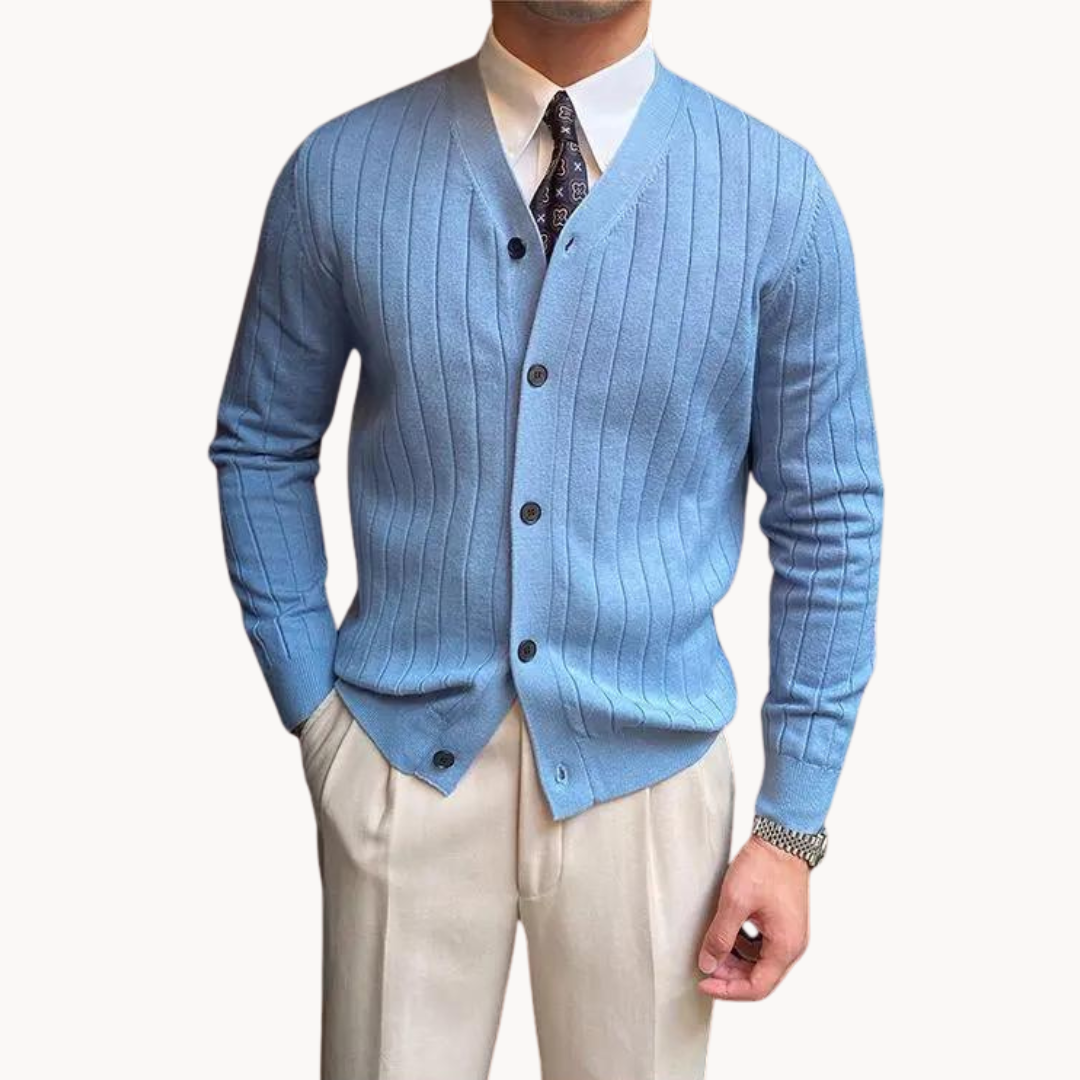 Bastian - Refined Elegance with Alpine Cardigan