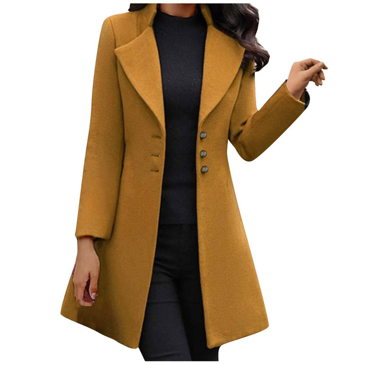 Greta - Elegant Wool Coat Dress