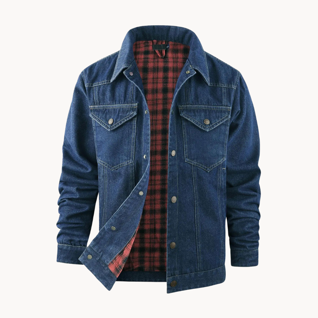 Oliver - Flannel Lined Shirt Jacket