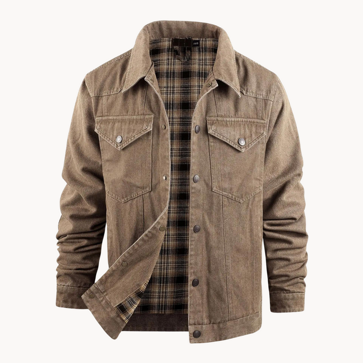 Oliver - Flannel Lined Shirt Jacket