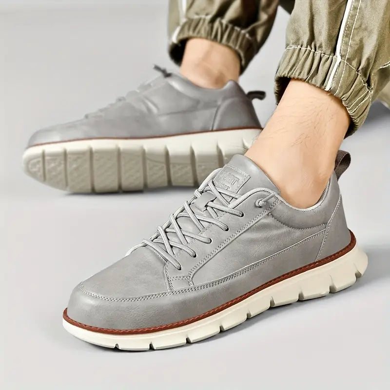 Curtis - Ultimate Comfort Leather Sneakers