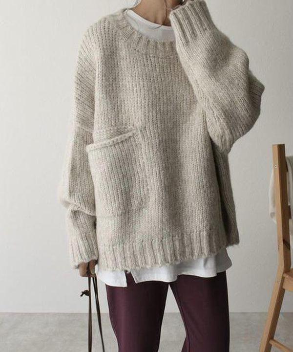 Betsy - Pocket Oversized Sweater