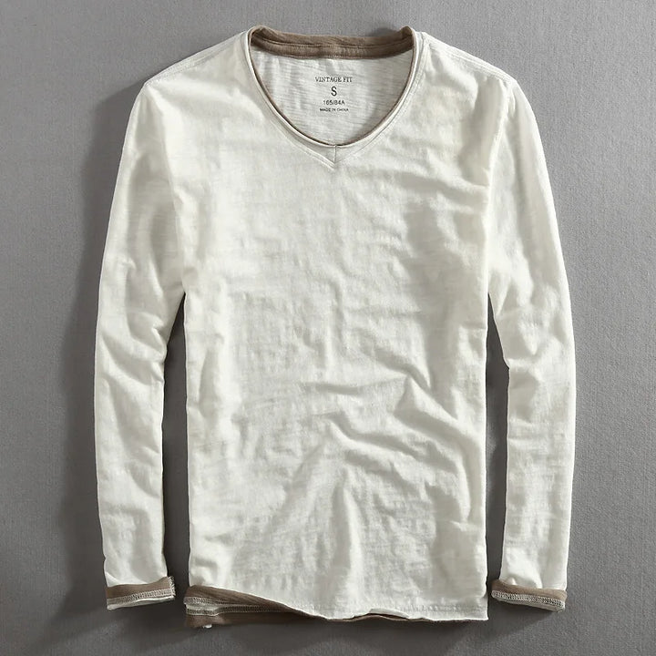 Kyle | Cotton Japanese style shirt for men