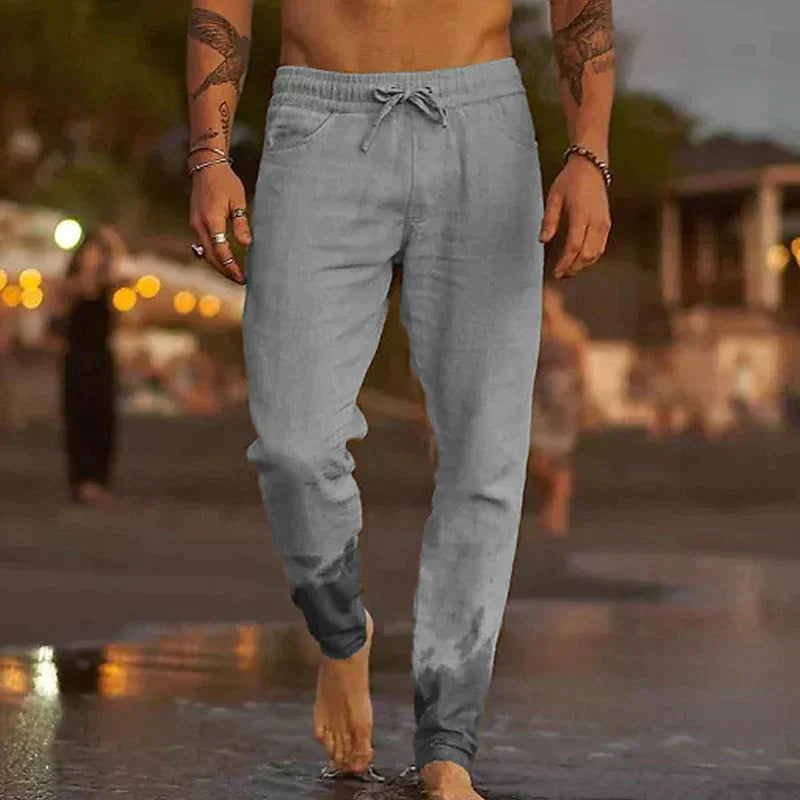 Joshua - Casual Linen Pants