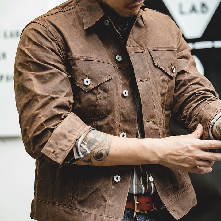 Leroy - Rugged denim jacket!