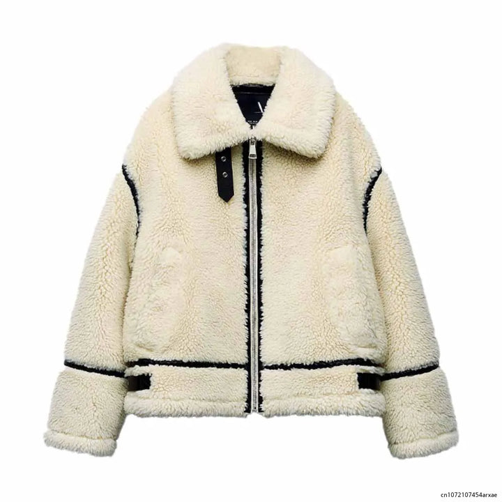 Waltraud - Cozy Faux Fur Winter Jacket