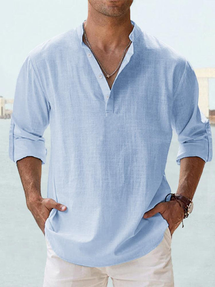 Damian - CASUAL LINEN SHIRT