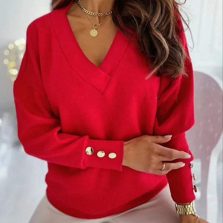 Susanne - V-Neck Sweater