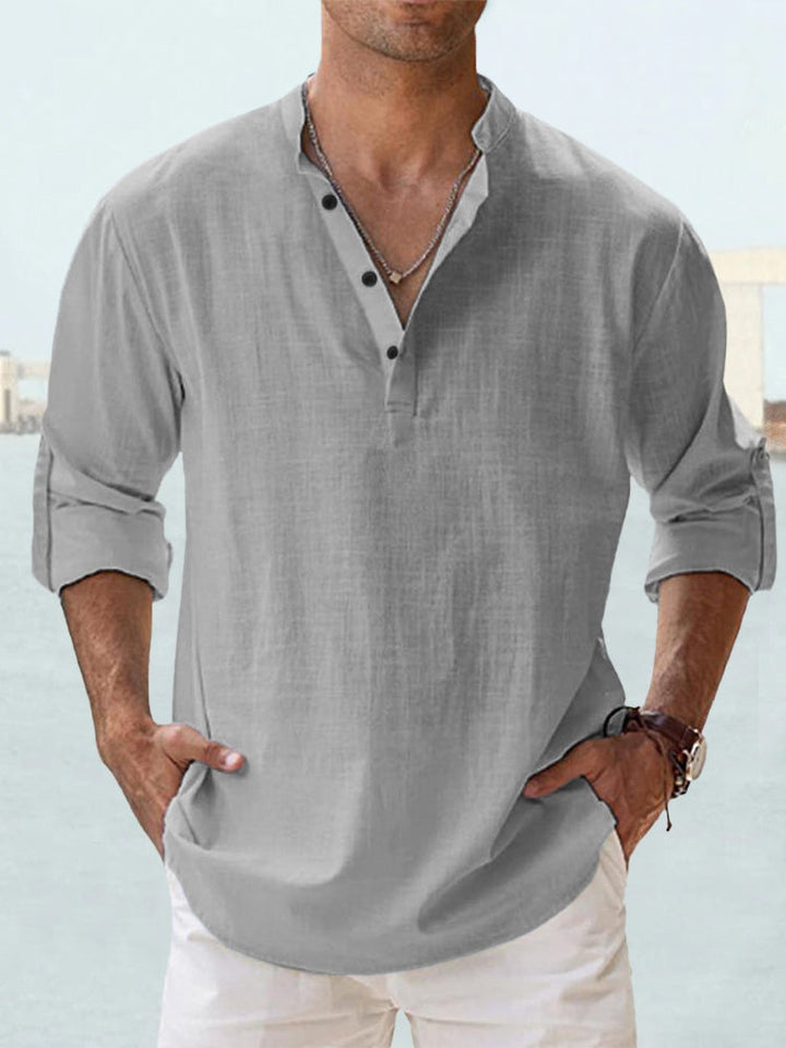 Damian - CASUAL LINEN SHIRT