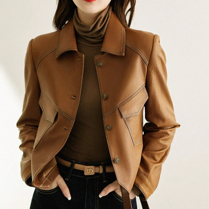 Betty - Modern Maven Leather Jacket