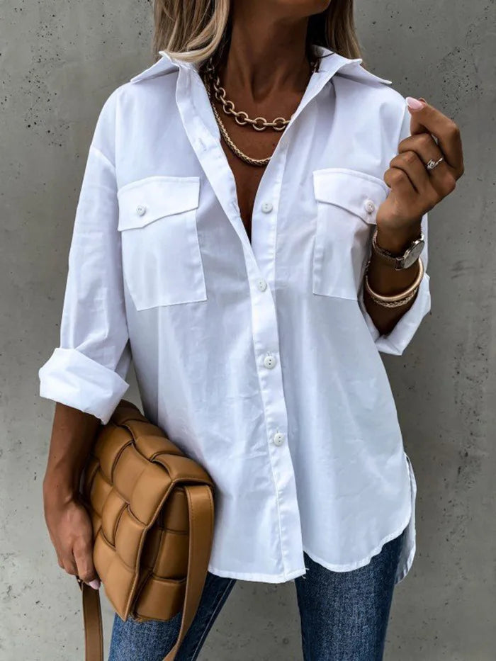 Leah | Casual Button-Down Shirt