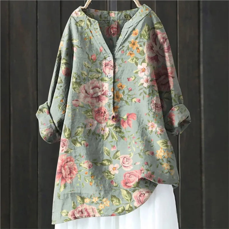 Lois - Blouse With Floral Print