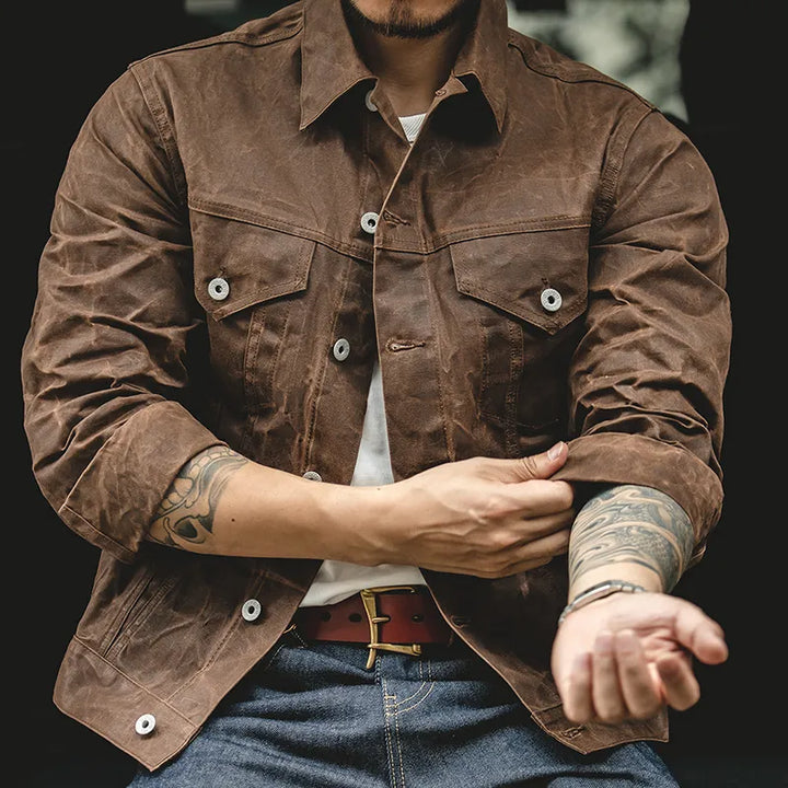 Leroy - Rugged denim jacket!