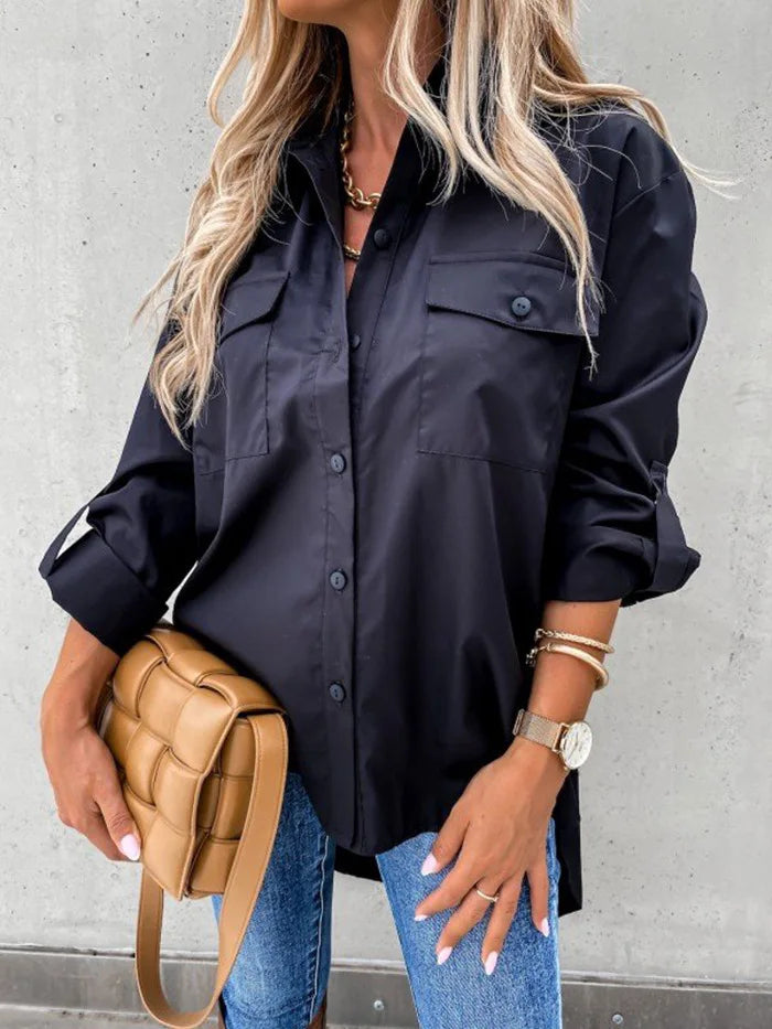 Leah | Casual Button-Down Shirt