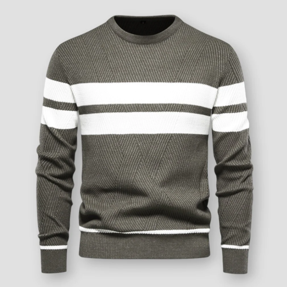 Wallace | STRIPED KNITTED SWEATER