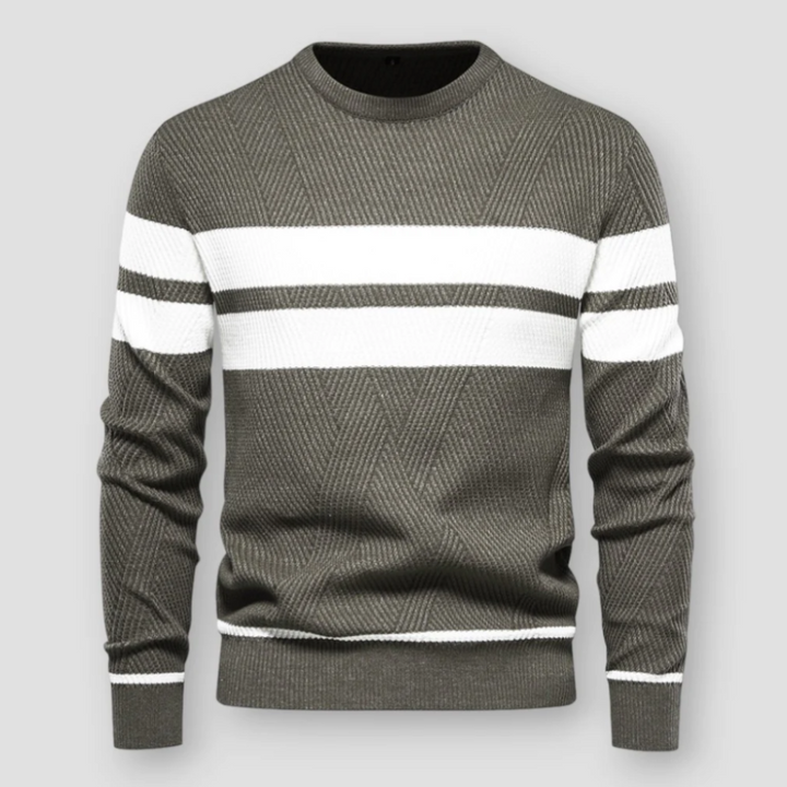 Wallace | STRIPED KNITTED SWEATER