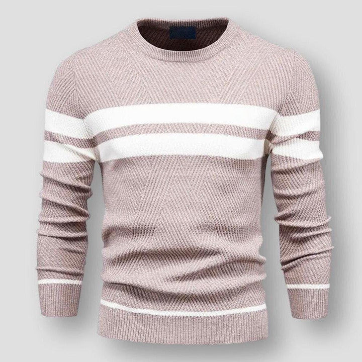 Wallace | STRIPED KNITTED SWEATER