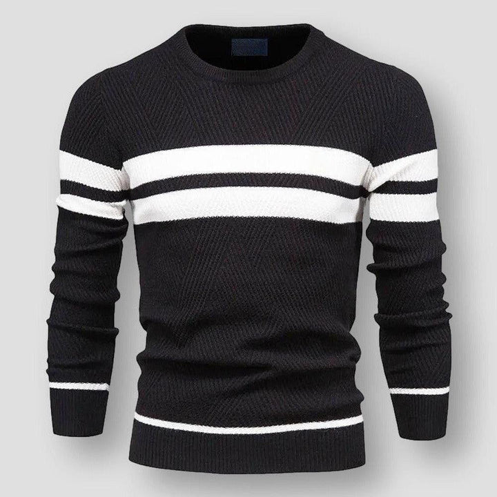 Wallace | STRIPED KNITTED SWEATER