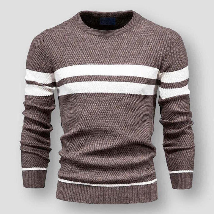 Wallace | STRIPED KNITTED SWEATER