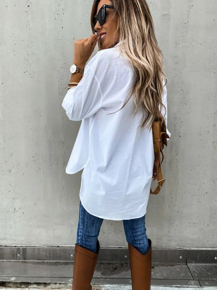 Leah | Casual Button-Down Shirt