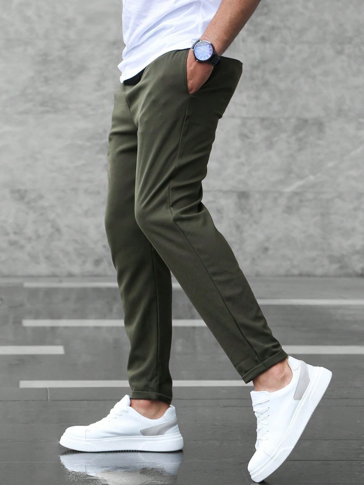 Rhett - Cropped Drawstring Pants