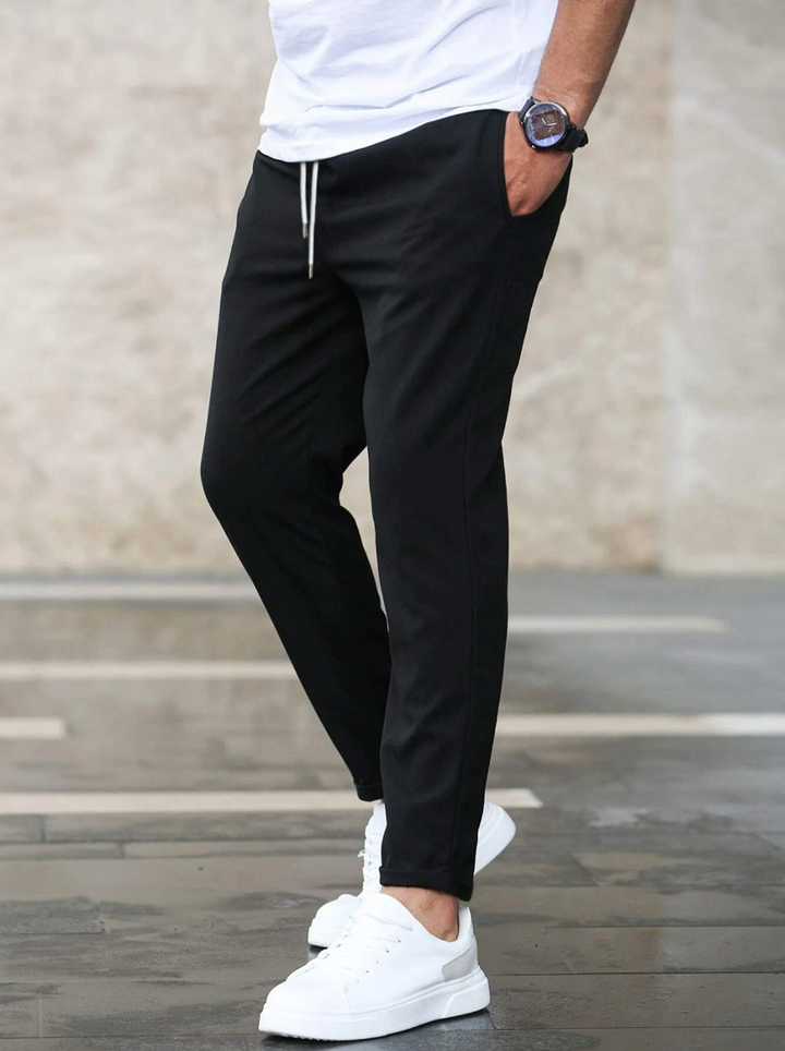 Rhett - Cropped Drawstring Pants