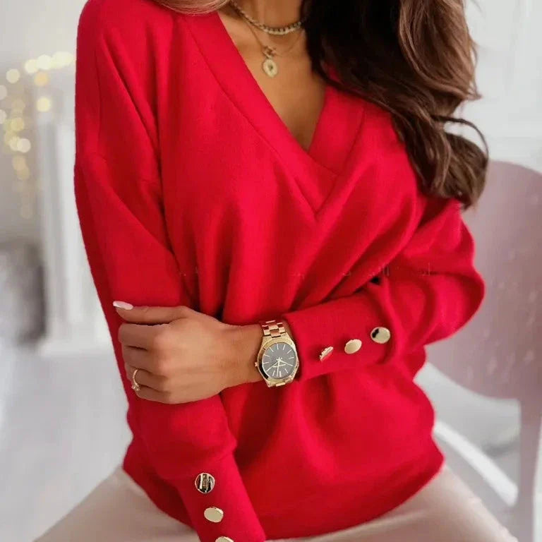 Susanne - V-Neck Sweater