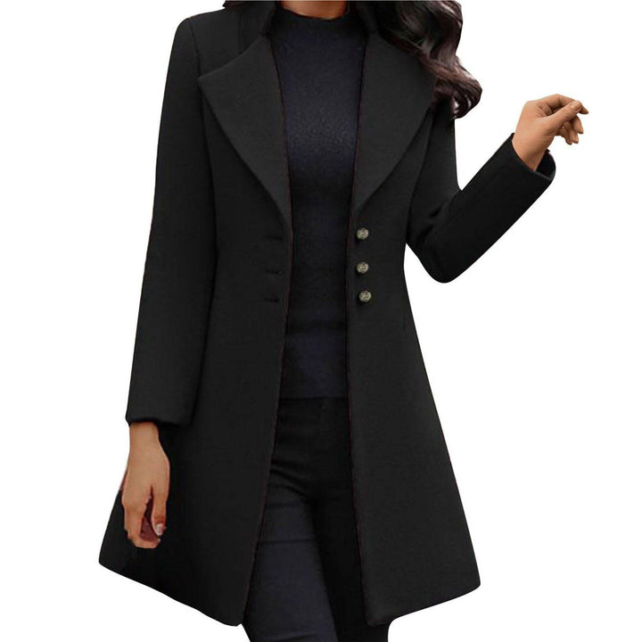 Greta - Elegant Wool Coat Dress