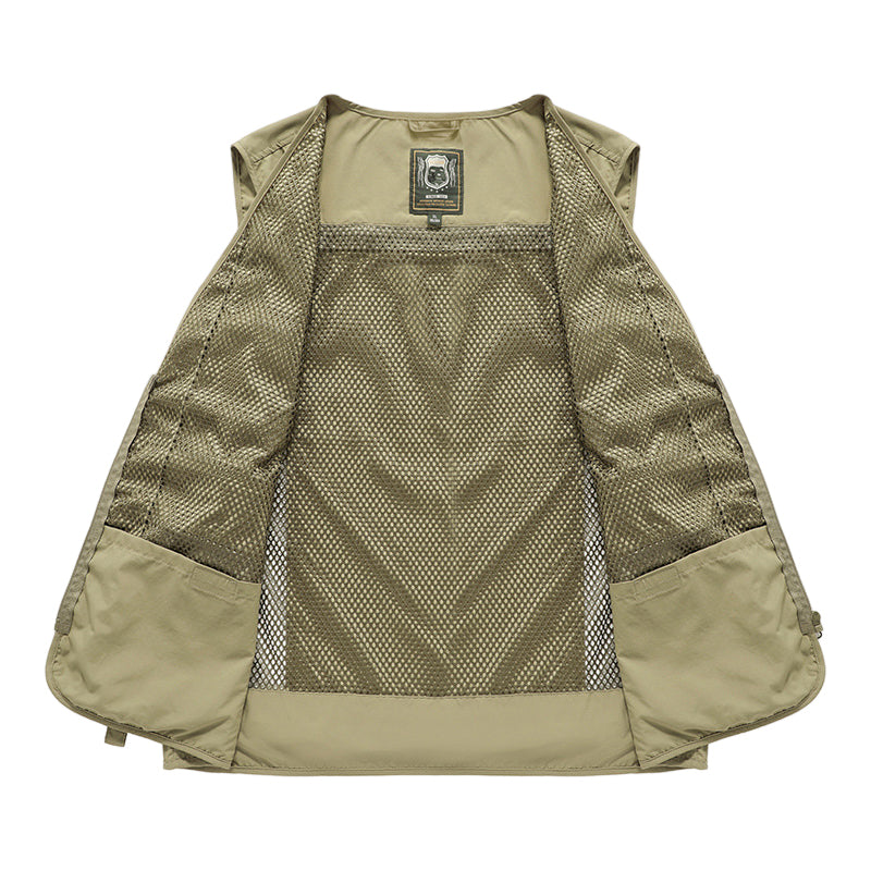 Simón - Summer Vest with Multiple Pockets