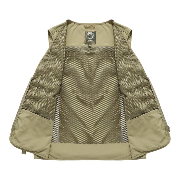 Simón - Summer Vest with Multiple Pockets