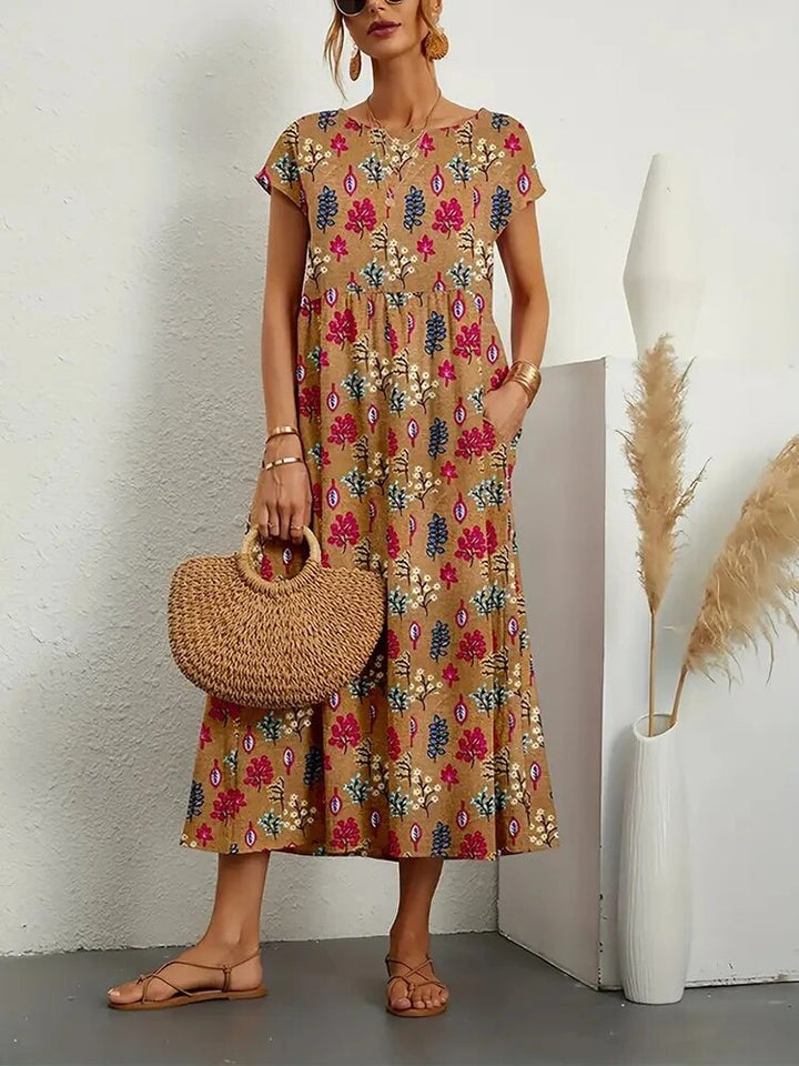 Courtney - Elegant Floral Dress