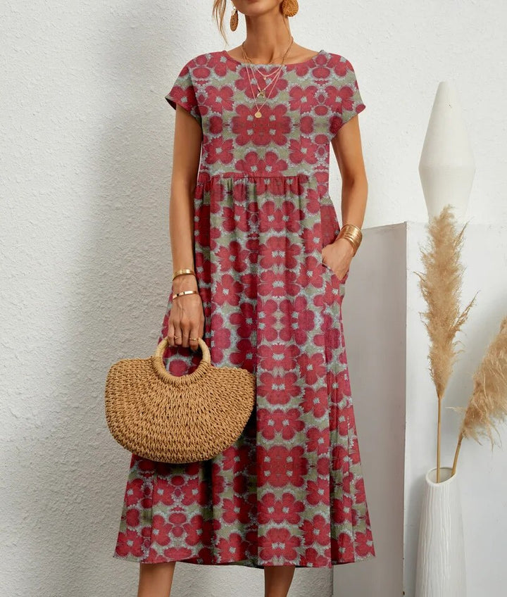 Anita - Elegant Floral Dress