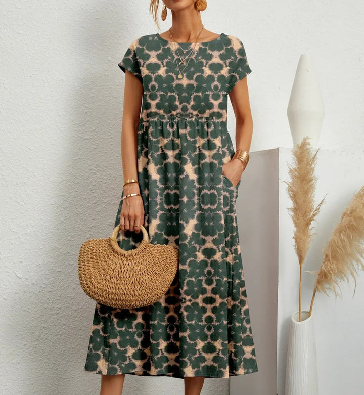 Anita - Elegant Floral Dress