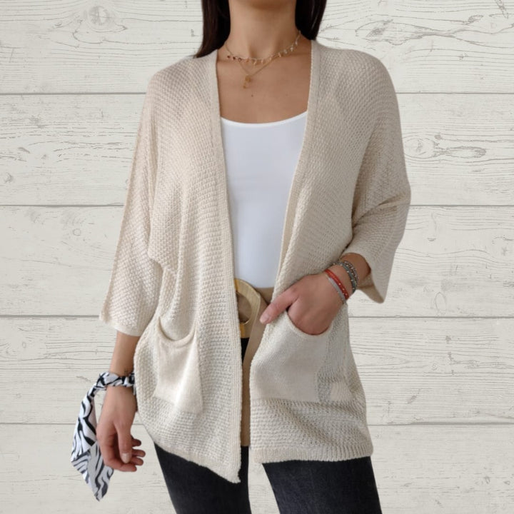 Lieselotte - Casual Cardigan with Stylish Pockets