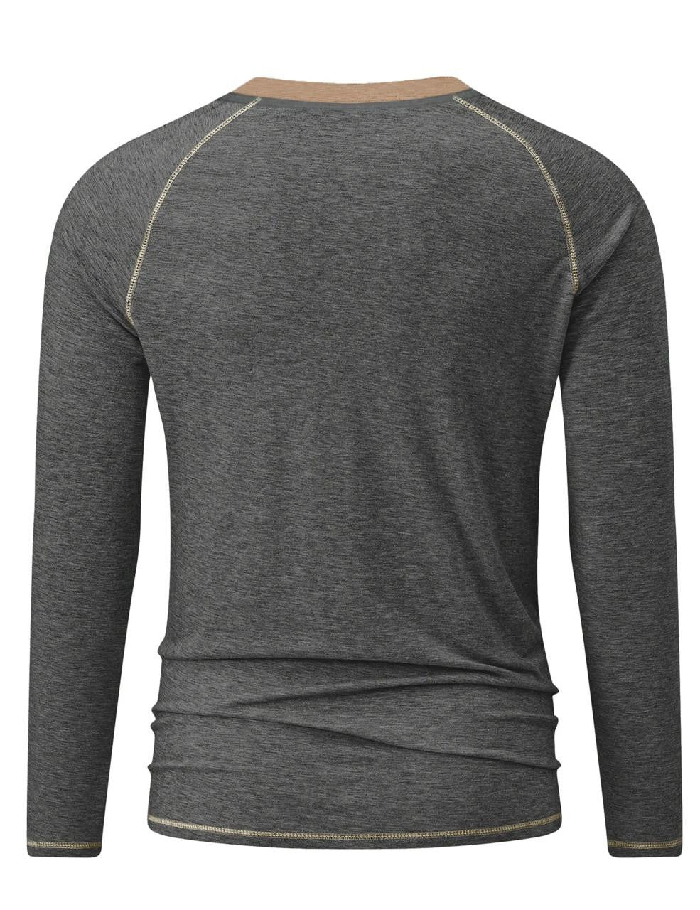 Jonathan - Long Raglan Sleeve T-Shirt For Men