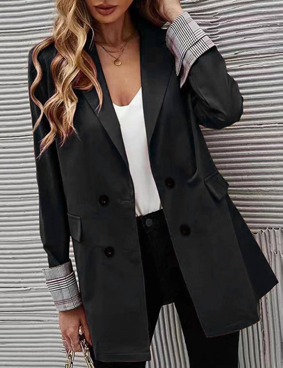 Viktoria - Cuffs Blazer Jacket For Women