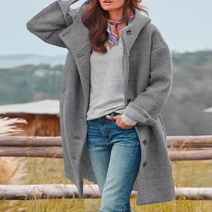 Saskia - Casual Loose Coat For Women