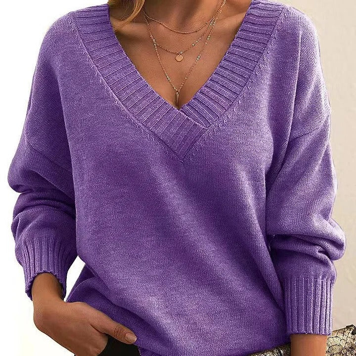 Klara - Sweater With A V-neck